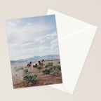 Running Horses Stationery Card Gallery Image 2