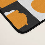 Geometric halloween mosaic pattern Desk Mat Gallery Image 4