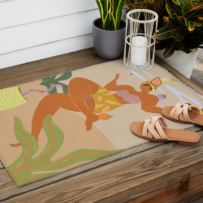 Balancing Act Outdoor Rug Gallery Image 2