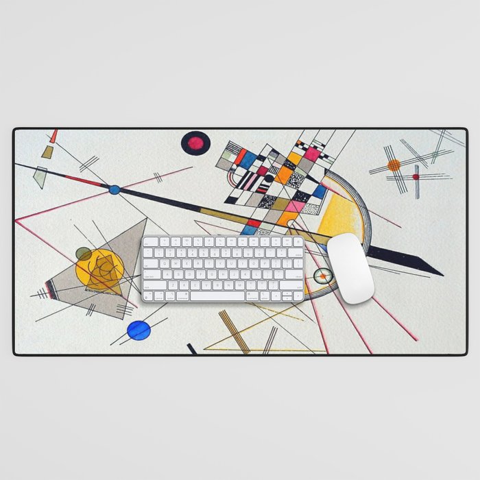 Wassily Kandinsky Delicate Tension Desk Mat Gallery Image 1