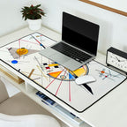 Wassily Kandinsky Delicate Tension Desk Mat Gallery Image 2