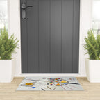 Wassily Kandinsky Delicate Tension Welcome Mat Gallery Image 3