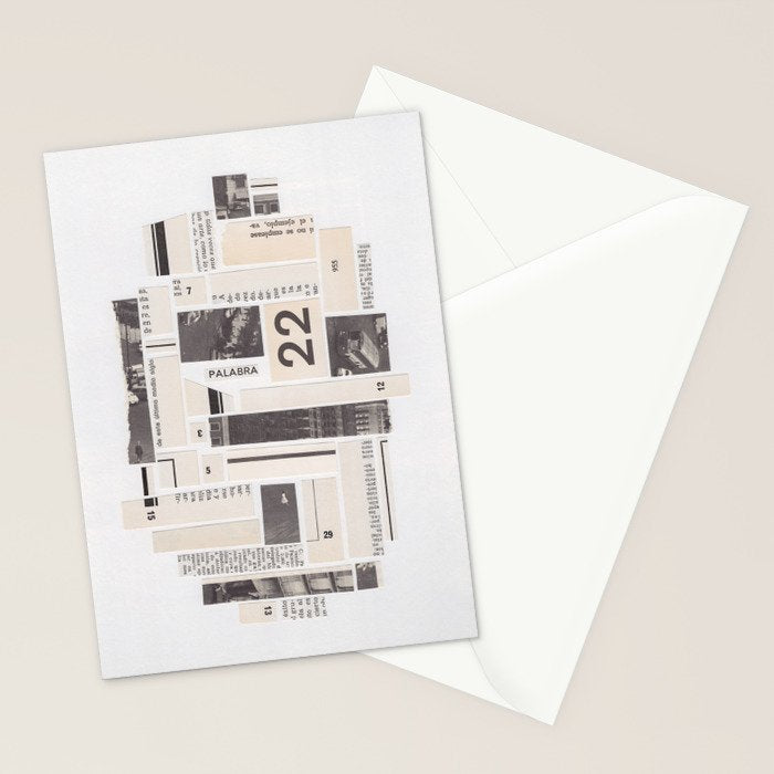 Palabra 22 Stationery Card Gallery Image 2