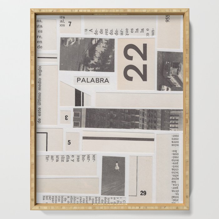 Palabra 22 Serving Tray Gallery Image 1