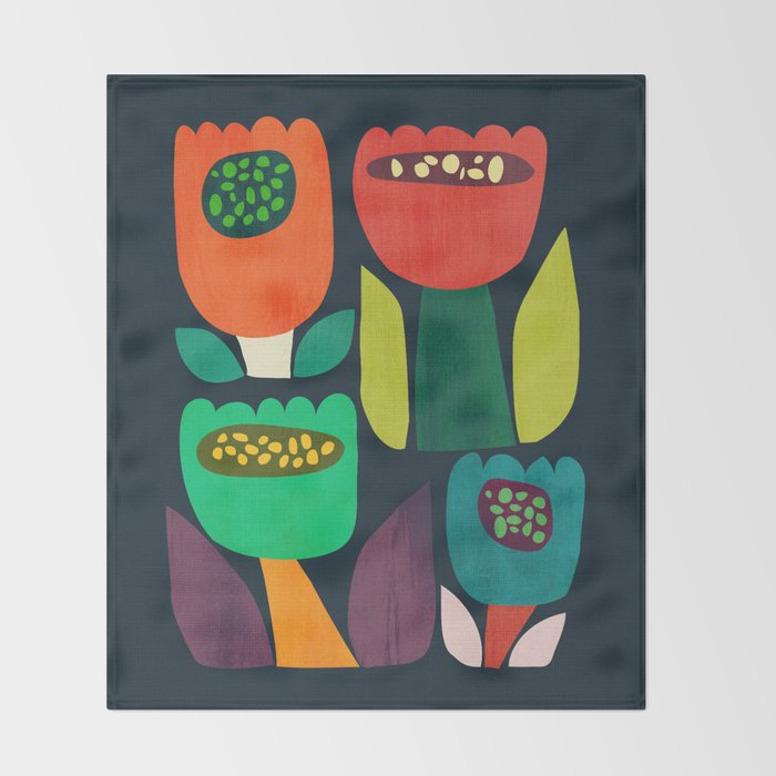Flourish Throw Blanket Gallery Image 2