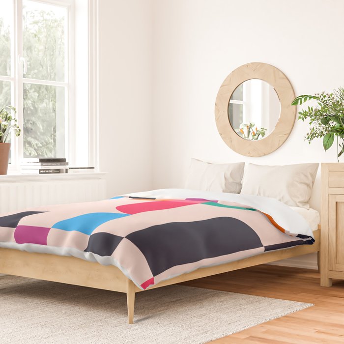 Geometric Shapes 197 Duvet Cover Gallery Image 2