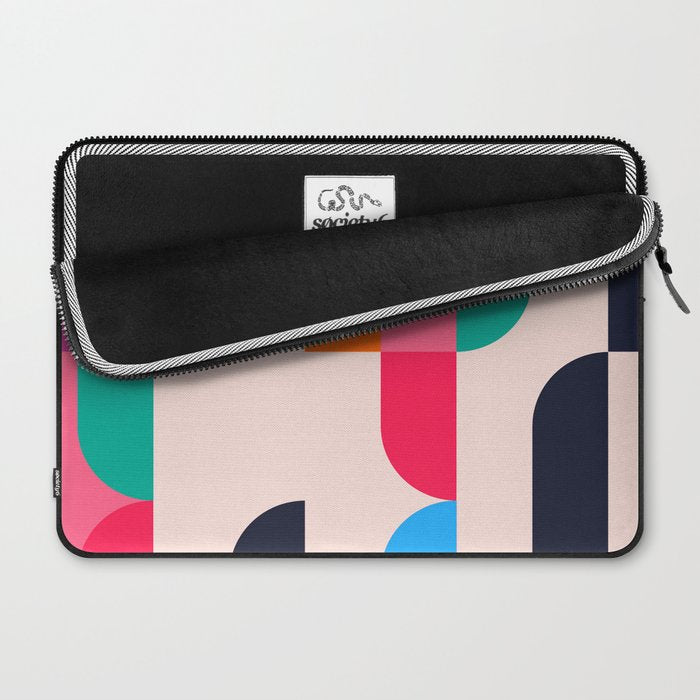 Geometric Shapes 197 Laptop Sleeve Gallery Image 2