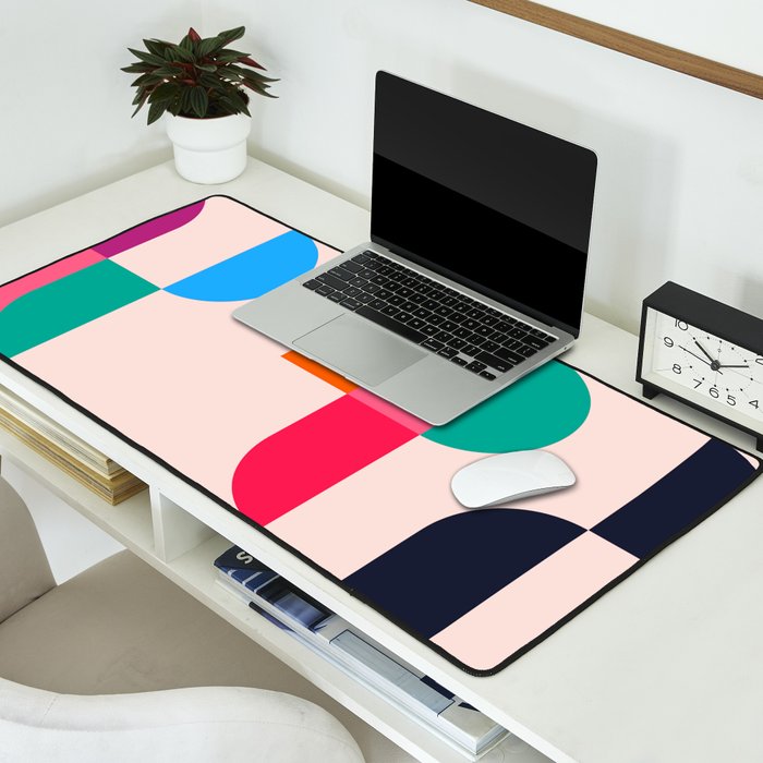 Geometric Shapes 197 Desk Mat Gallery Image 2