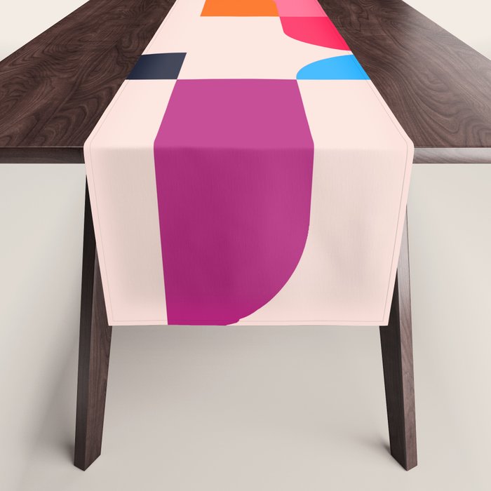 Geometric Shapes 197 Table Runner Gallery Image 1