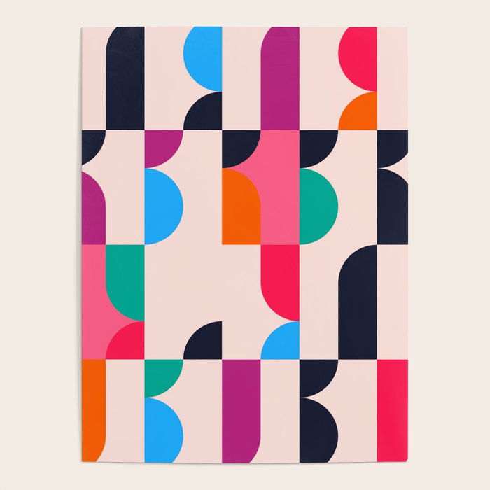 Geometric Shapes 197 Poster Gallery Image 4