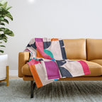 Geometric Shapes 197 Throw Blanket Gallery Image 1