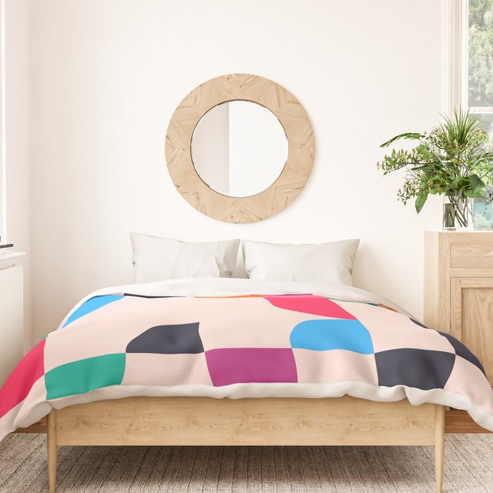 Geometric Shapes 197 Duvet Cover Gallery Image 3