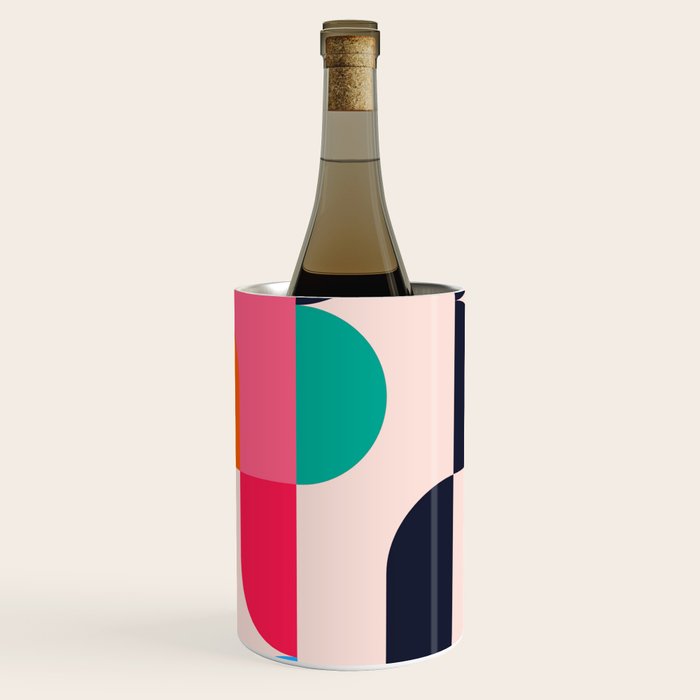 Geometric Shapes 197 Wine Chiller Gallery Image 3