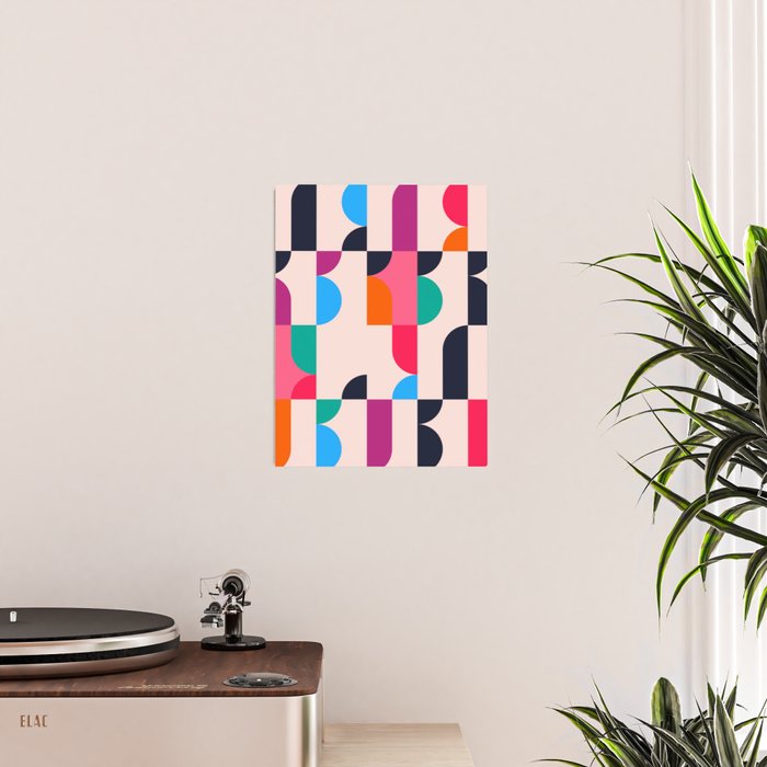 Geometric Shapes 197 Poster Gallery Image 2