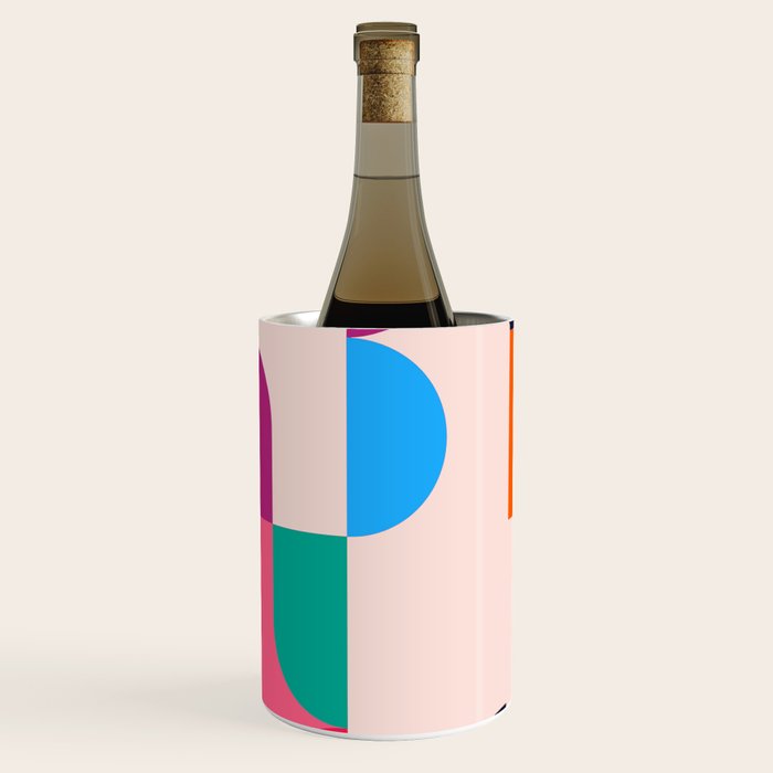 Geometric Shapes 197 Wine Chiller Gallery Image 2
