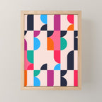 Geometric Shapes 197 Mini Art Print Gallery Image 1