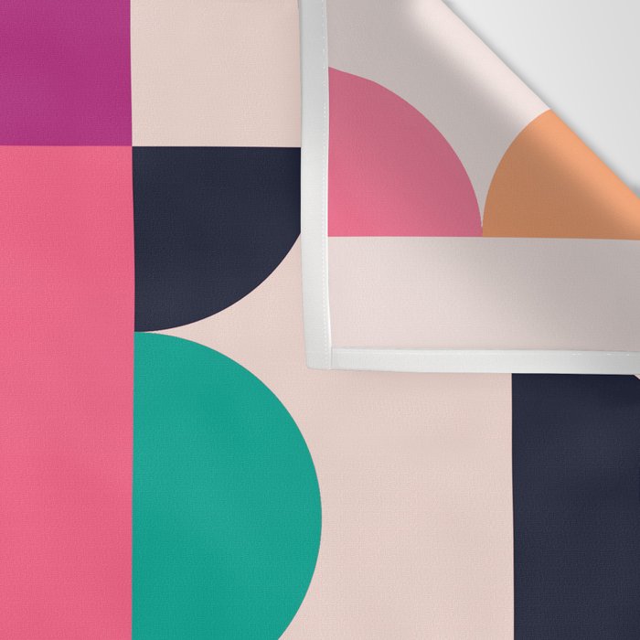 Geometric Shapes 197 Wall Tapestry Gallery Image 3