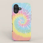 Pastel Tie Dye iPhone Case Gallery Image 1