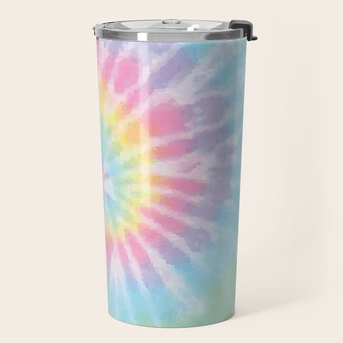 Pastel Tie Dye Travel Mug Gallery Image 2