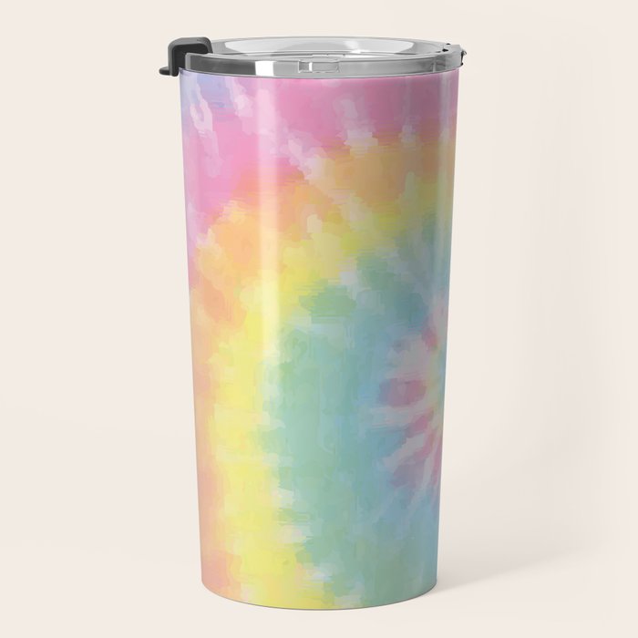 Pastel Tie Dye Travel Mug Gallery Image 3