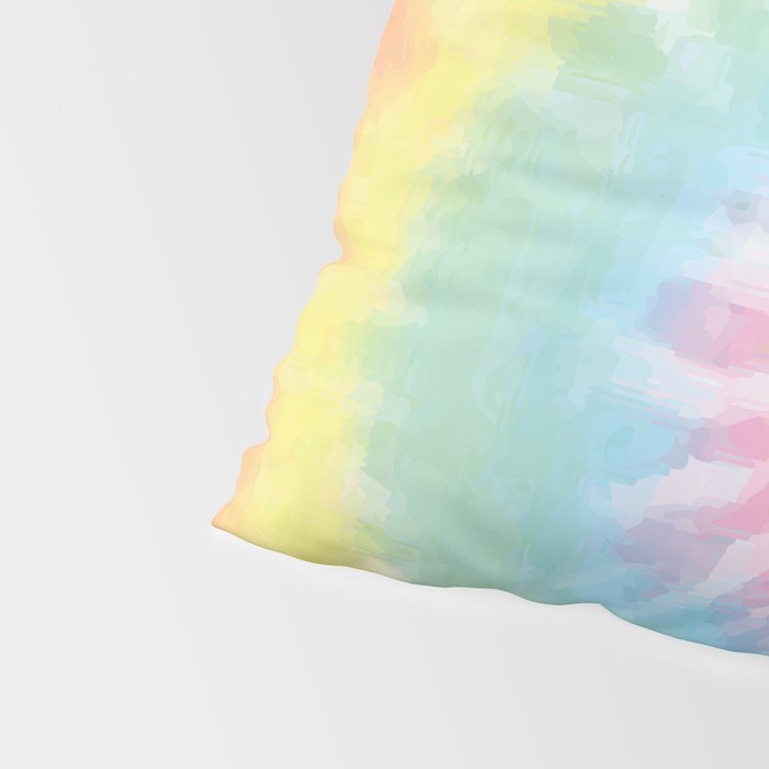 Pastel Tie Dye Pillow Sham Gallery Image 4