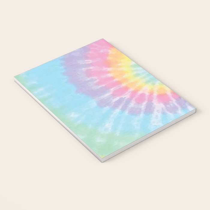 Pastel Tie Dye Notebook Gallery Image 3