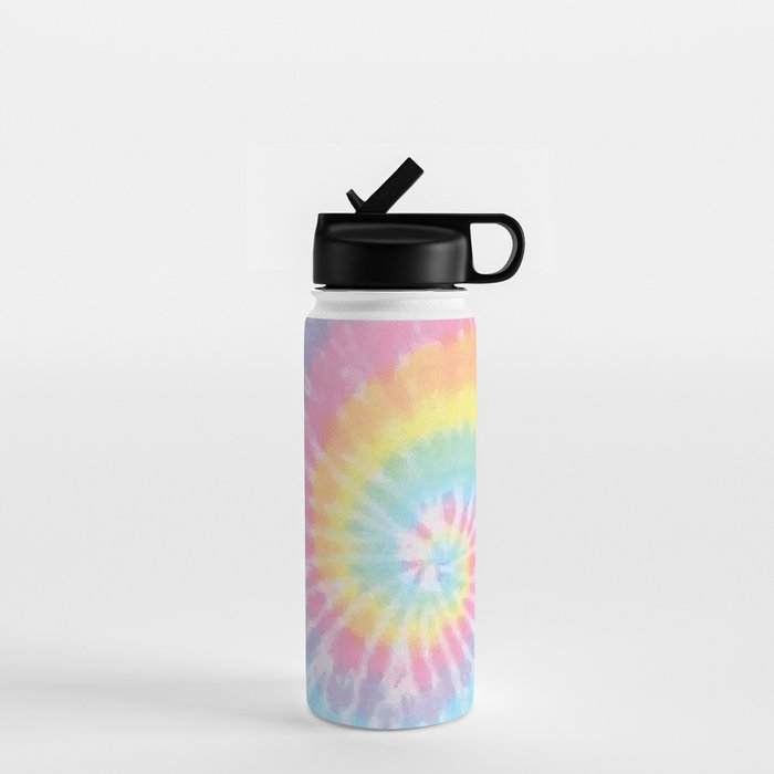 Pastel Tie Dye Water Bottle Gallery Image 1