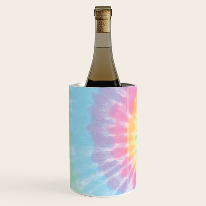 Pastel Tie Dye Wine Chiller Gallery Image 2