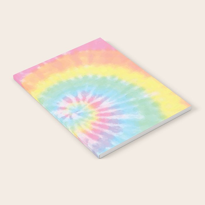 Pastel Tie Dye Notebook Gallery Image 2