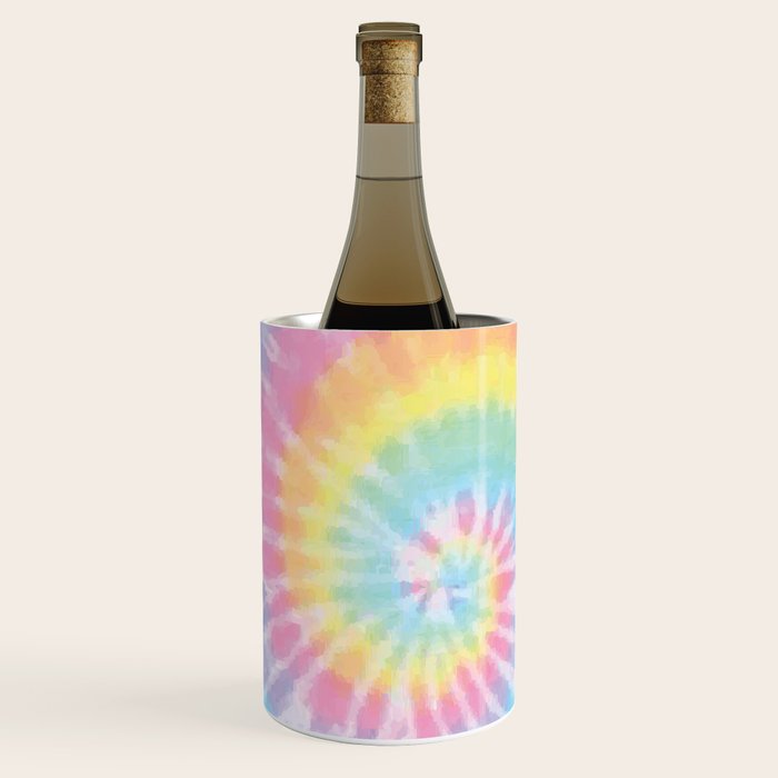 Pastel Tie Dye Wine Chiller Gallery Image 1