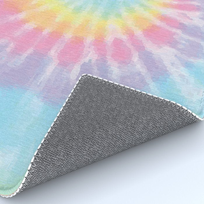 Pastel Tie Dye Rug Gallery Image 4