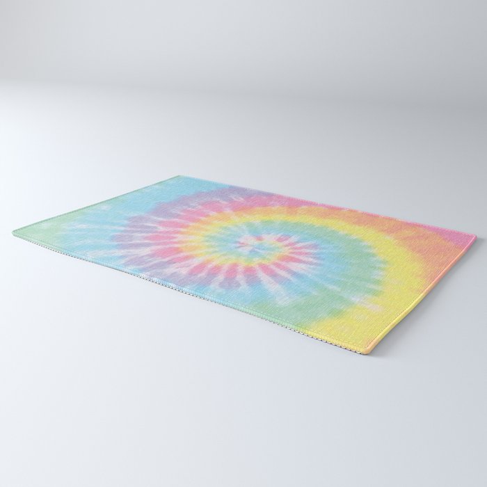 Pastel Tie Dye Rug Gallery Image 3