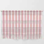 Sand Pink and White Tan Lines Summer Gazebo Stripes Wall Hanging Gallery Image 1