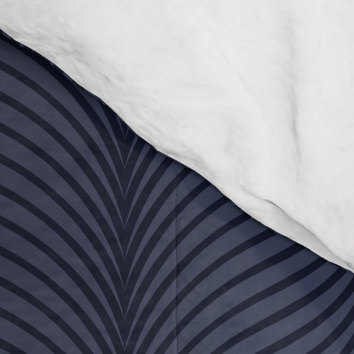 Elysian XII Navy Blue Comforter Gallery Image 4