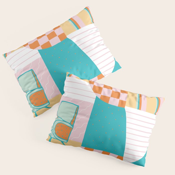 Atomic Lounge Pillow Sham Gallery Image 1