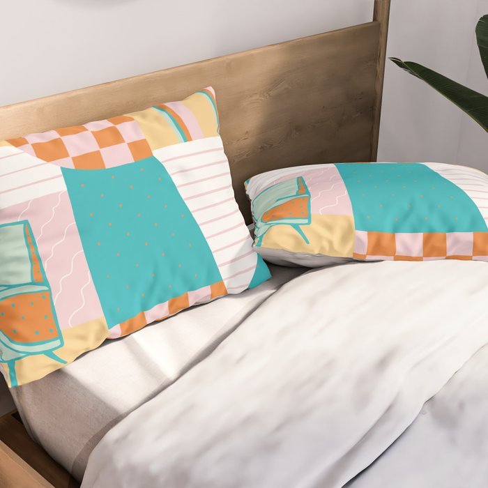 Atomic Lounge Pillow Sham Gallery Image 2