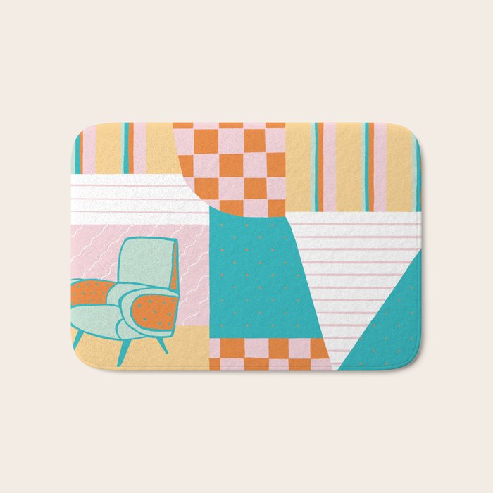 Atomic Lounge Bath Mat Gallery Image 1