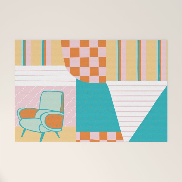 Atomic Lounge Welcome Mat Gallery Image 1
