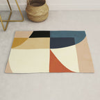 mid century abstract shapes fall winter 14 Rug Gallery Image 1