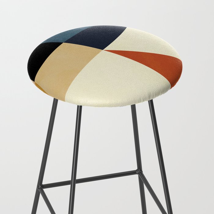 mid century abstract shapes fall winter 14 Stool Gallery Image 2