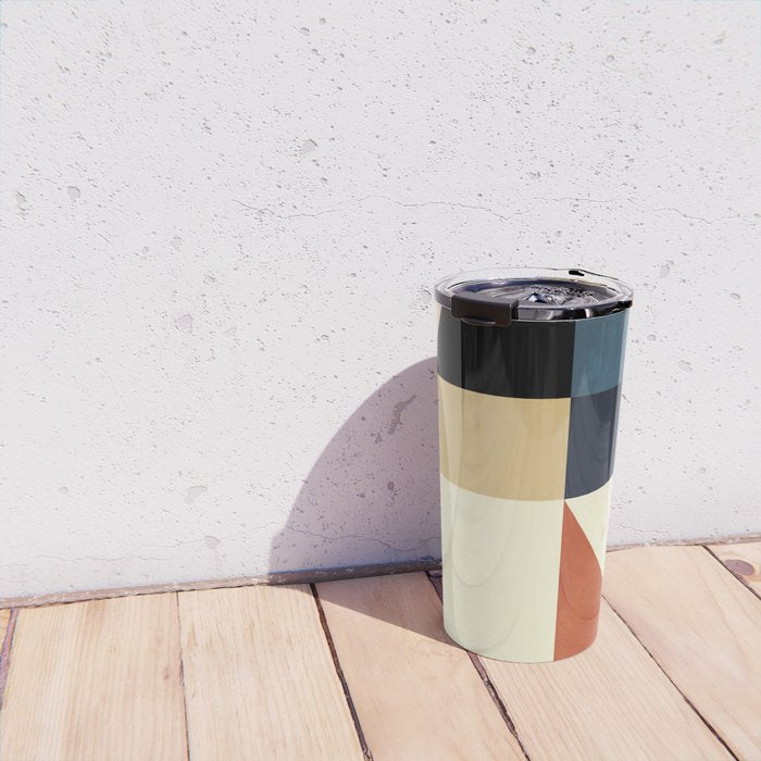 mid century abstract shapes fall winter 14 Travel Mug Gallery Image 4