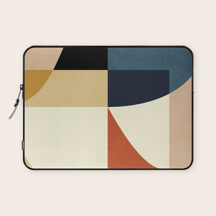 mid century abstract shapes fall winter 14 Laptop Sleeve Gallery Image 1
