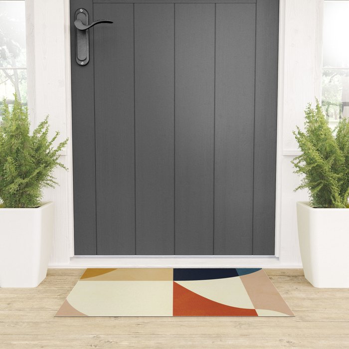 mid century abstract shapes fall winter 14 Welcome Mat Gallery Image 3