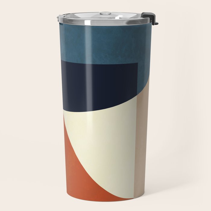 mid century abstract shapes fall winter 14 Travel Mug Gallery Image 2