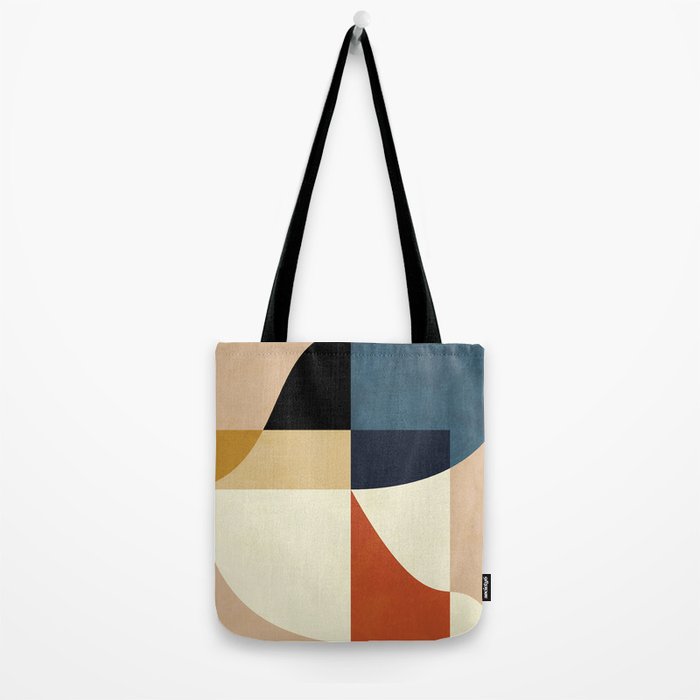 mid century abstract shapes fall winter 14 Tote Bag Gallery Image 2