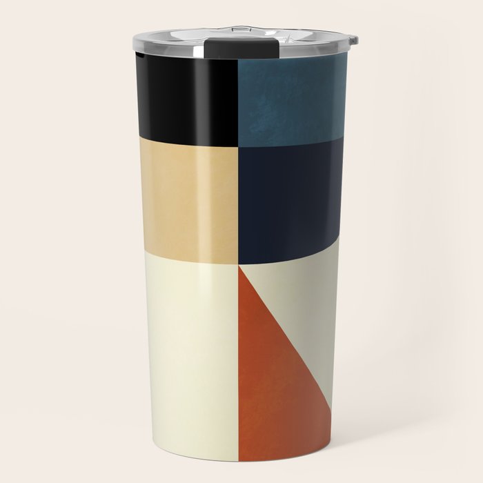 mid century abstract shapes fall winter 14 Travel Mug Gallery Image 1