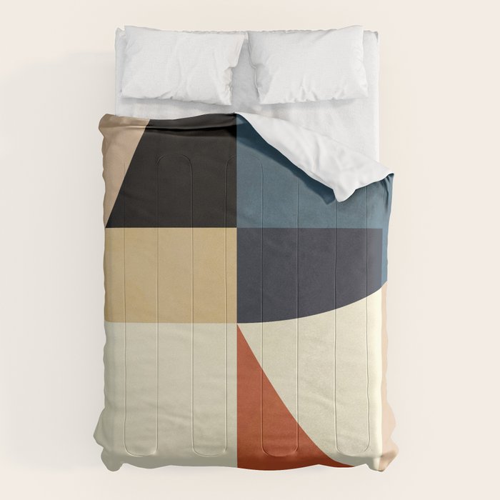 mid century abstract shapes fall winter 14 Comforter Gallery Image 6