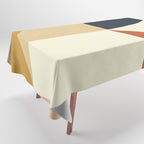 mid century abstract shapes fall winter 14 Tablecloth Gallery Image 1