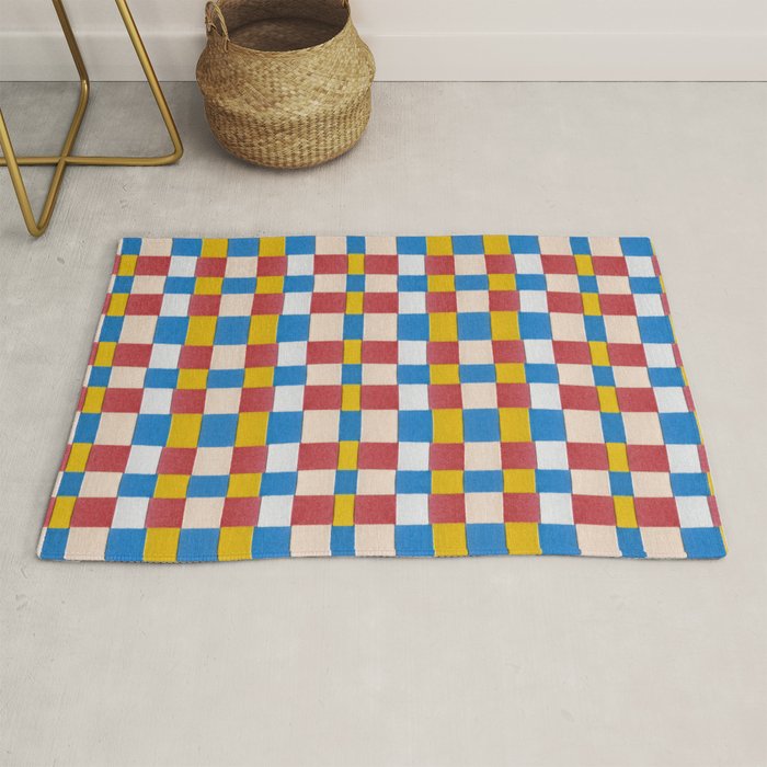 Paper Weaving Pattern #2 Rug Gallery Image 1