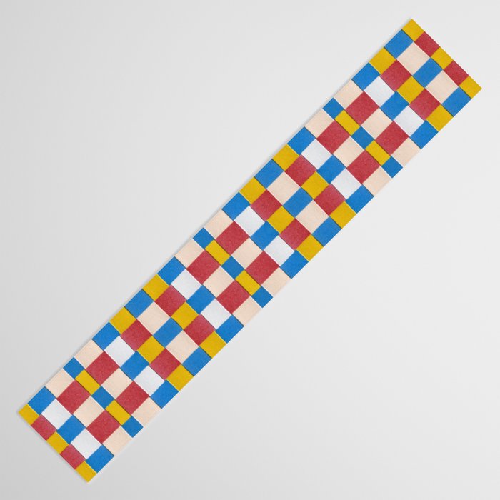 Paper Weaving Pattern #2 Table Runner Gallery Image 3